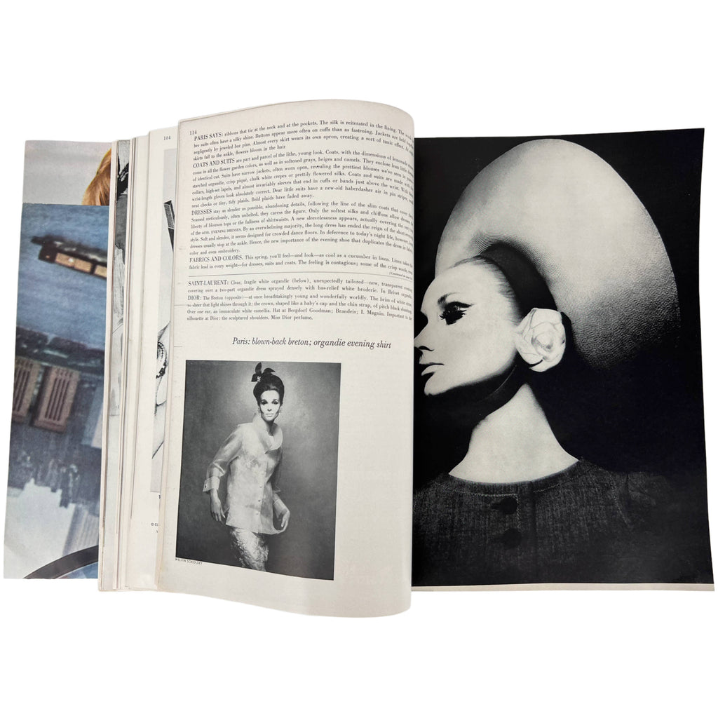 Harper’s Bazaar Magazine 1963 Melvin Sokolsky Bubble Photos