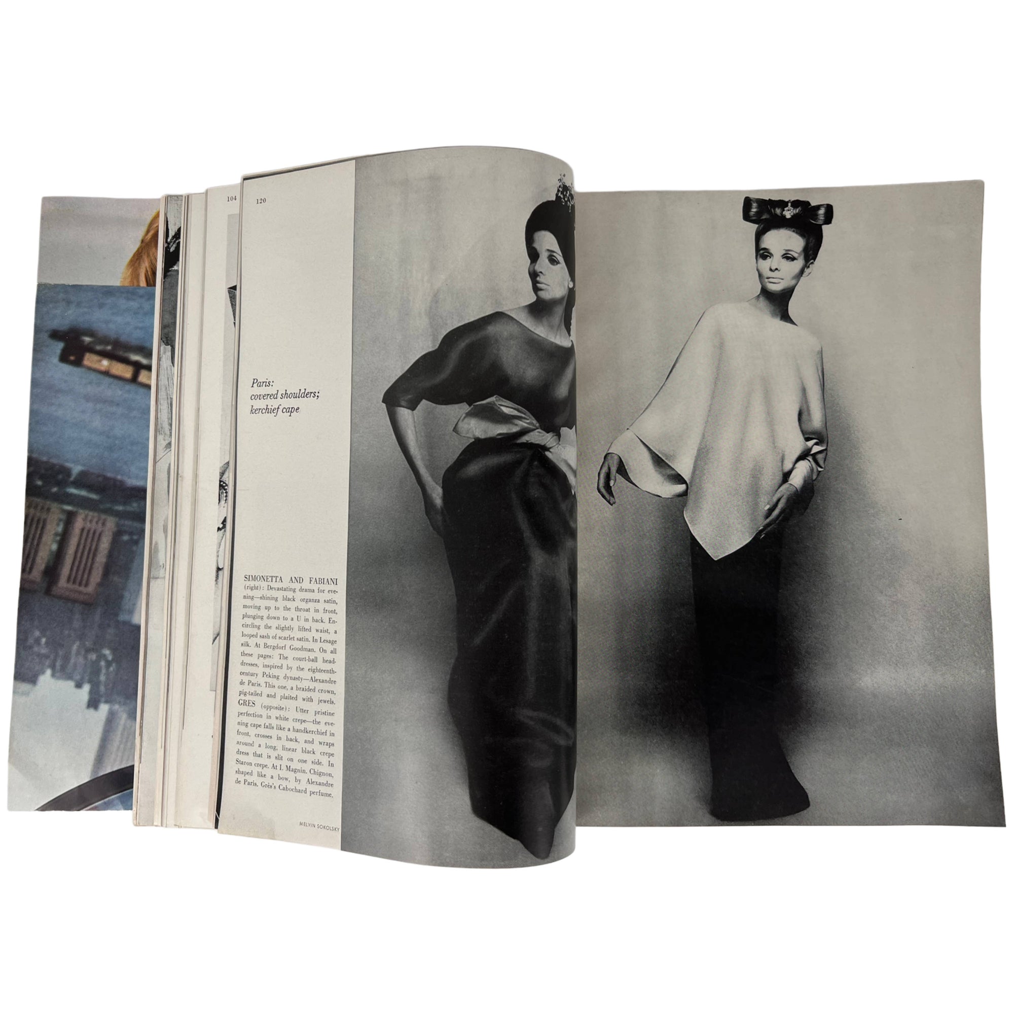 Harper’s Bazaar Magazine 1963 Melvin Sokolsky Bubble Photos