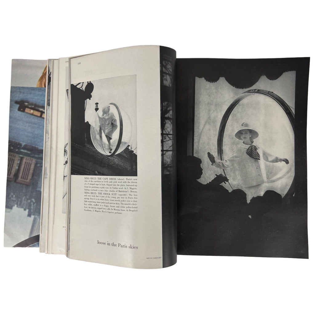 Harper’s Bazaar Magazine 1963 Melvin Sokolsky Bubble Photos