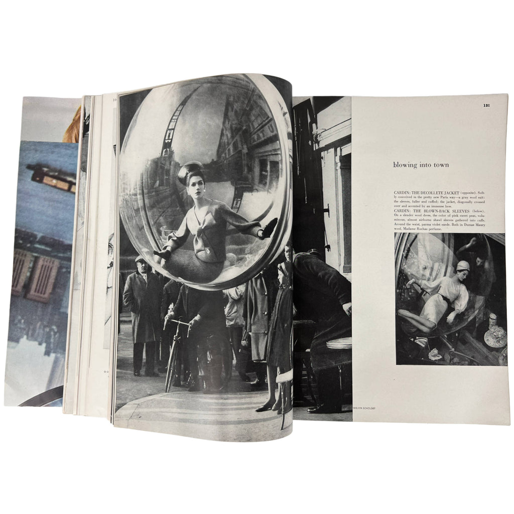 Harper’s Bazaar Magazine 1963 Melvin Sokolsky Bubble Photos