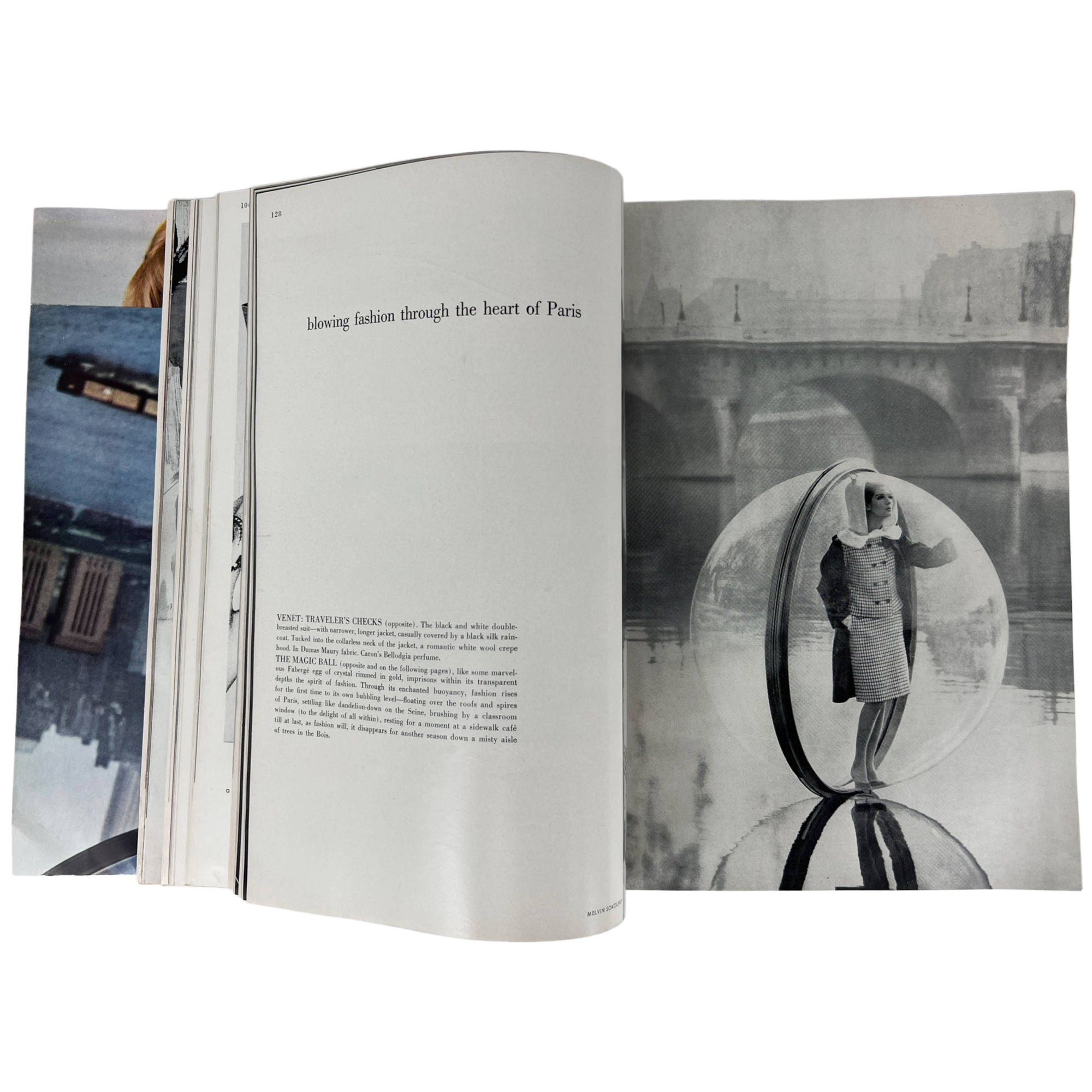 Harper’s Bazaar Magazine 1963 Melvin Sokolsky Bubble Photos