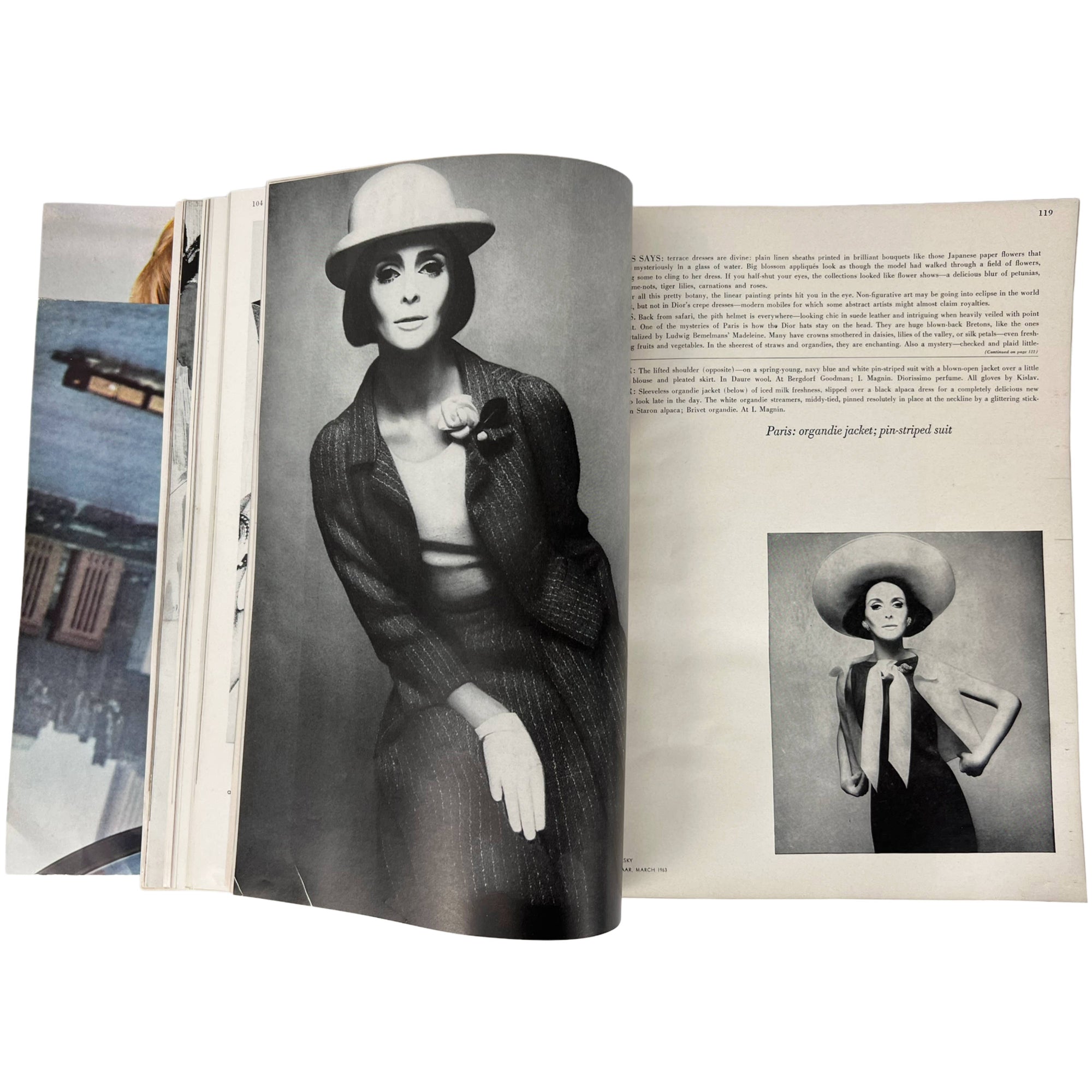 Harper’s Bazaar Magazine 1963 Melvin Sokolsky Bubble Photos