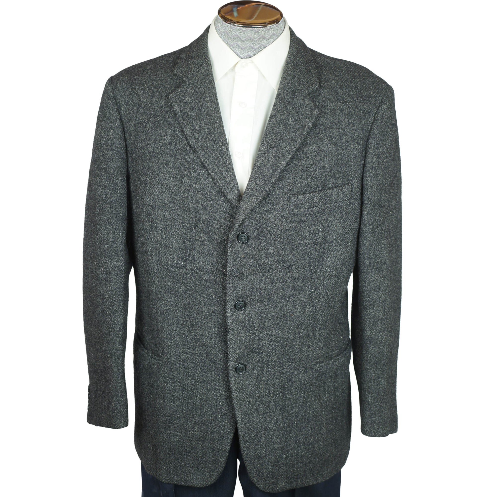 Vintage 50s Harris Tweed Jacket EBM Skive Denmark