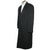Vintage Mens Overcoat 100% Pure Cashmere Black Coat Size 44R Made in Canada - Poppy's Vintage Clothing