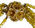 Vintage Hattie Carnegie Necklace Yellow Glass Stranded Beads