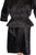 Vintage 1950s Black Silk Suit by Hattie Carnegie - S - Poppy's Vintage Clothing