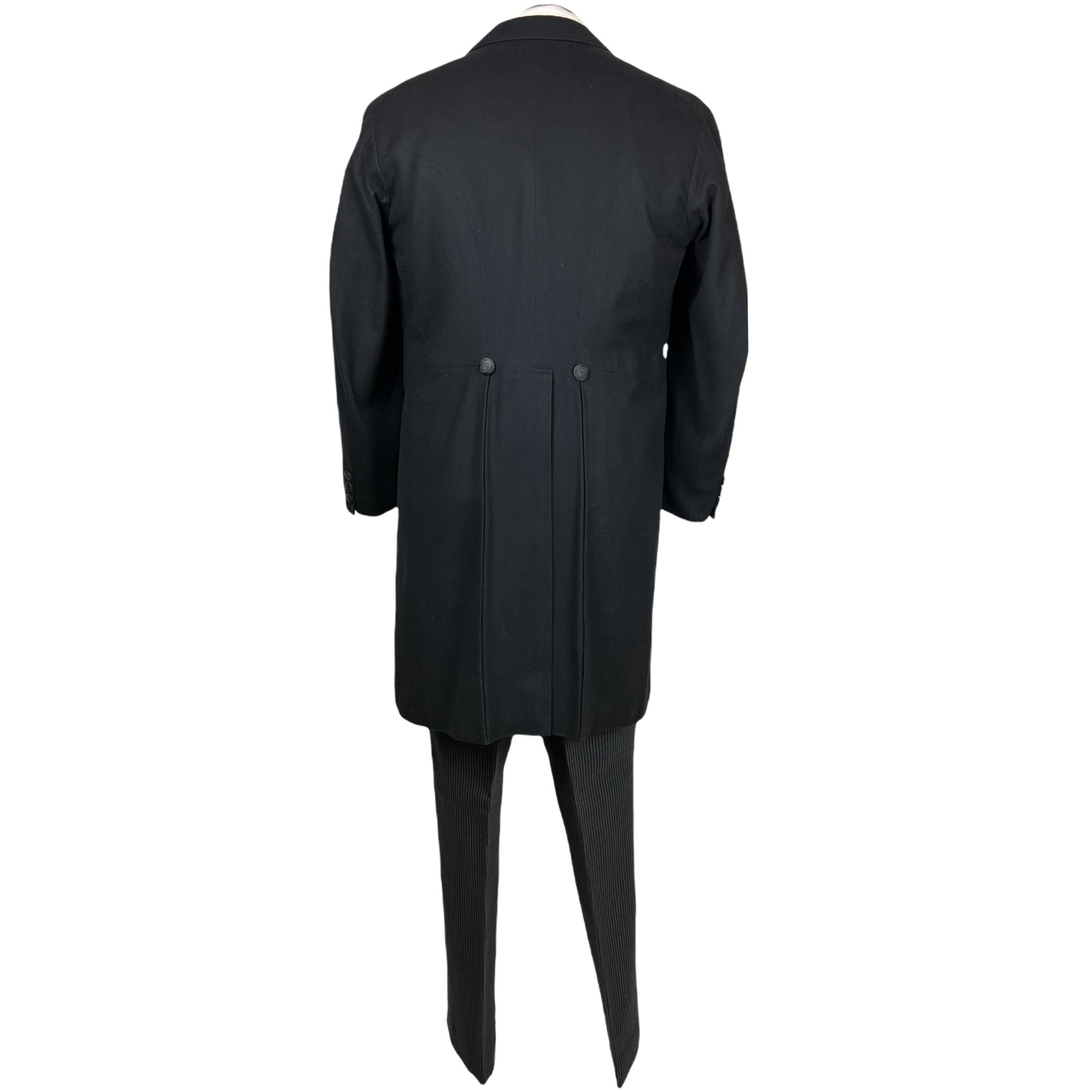 Antique Morning Suit German Hand Tailored 1910s Size M