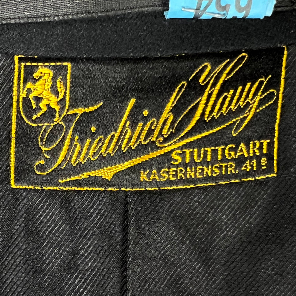 Antique Morning Suit German Hand Tailored 1910s Size M