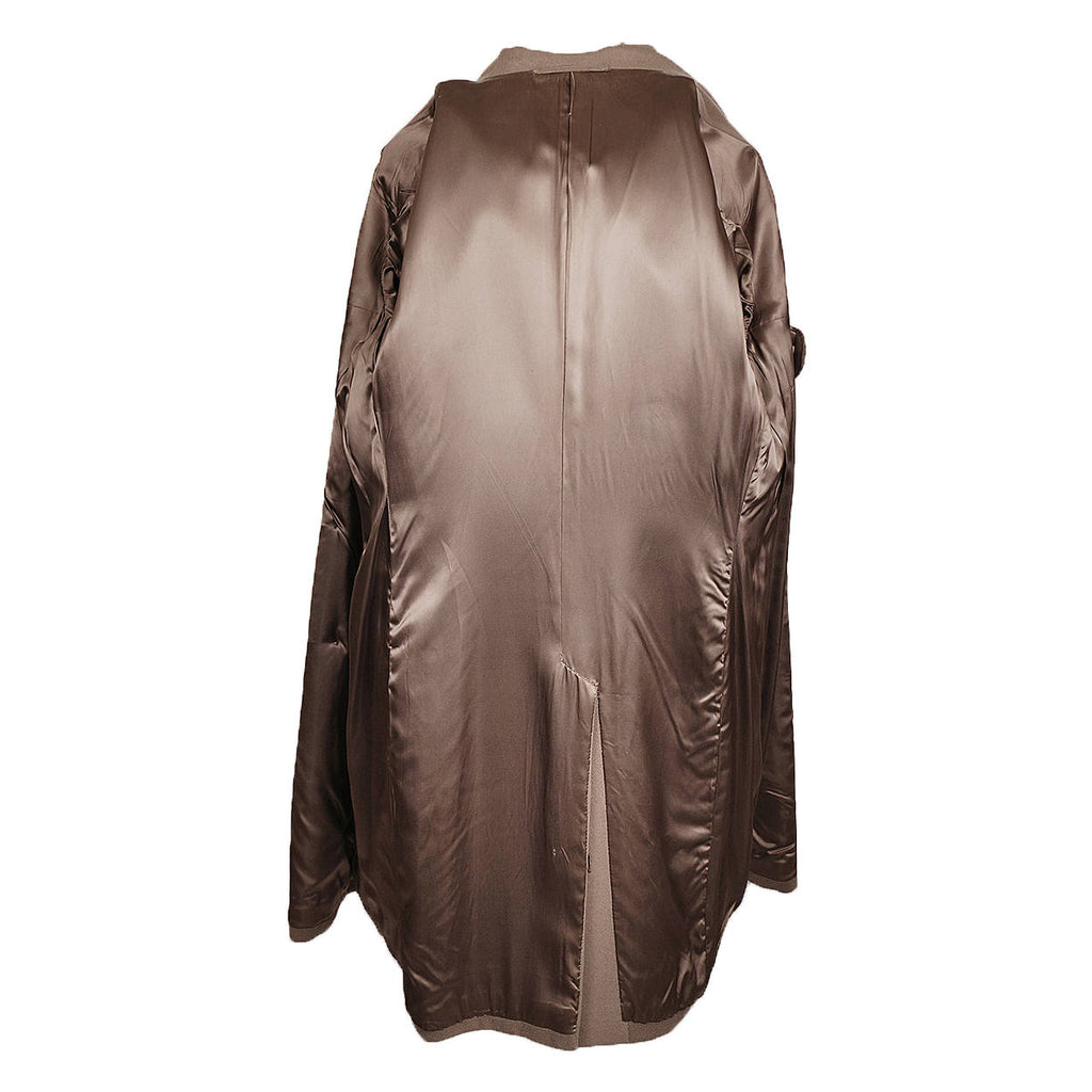 Vintage Hawkes Savile Row Wool Overcoat Bespoke Coat for Lt Colonel 1960 - Poppy's Vintage Clothing