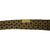 Vintage Hermes Tie Silk Twill 7218 UA Rope Chain Pattern Brown Gold Mens Necktie - Poppy's Vintage Clothing