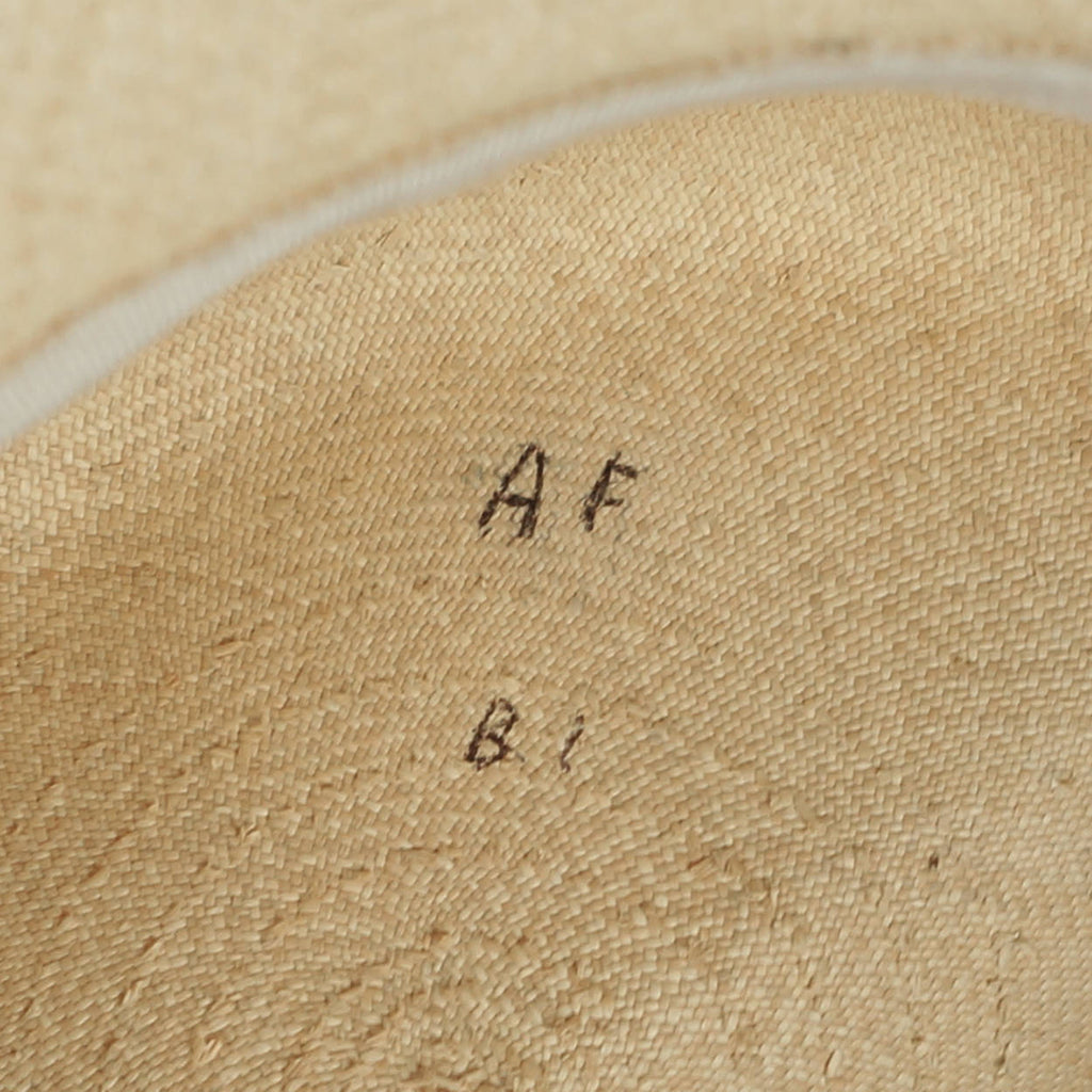 Vintage Motsch for Hermes Paris Ladies Fedora Panama Hat 7 - Poppy's Vintage Clothing