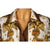 Vintage 1960s Hermes Paris Silk Scarf Shirt Dress Napoleon Pattern Signed Ledoux - Poppy's Vintage Clothing
