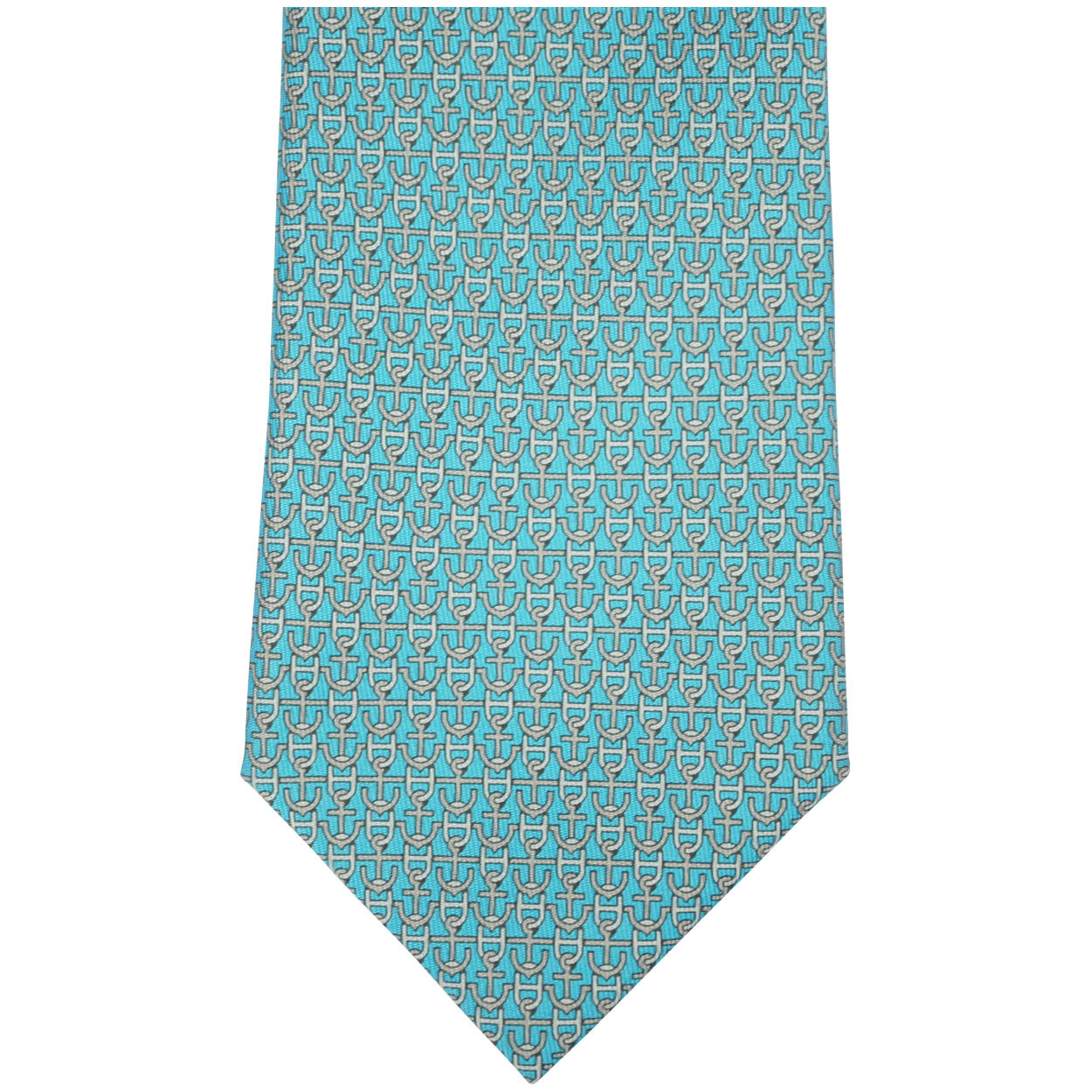 Vintage Hermes Tie Silk Twill 605820 IA Mens Necktie 61” - Poppy's Vintage Clothing