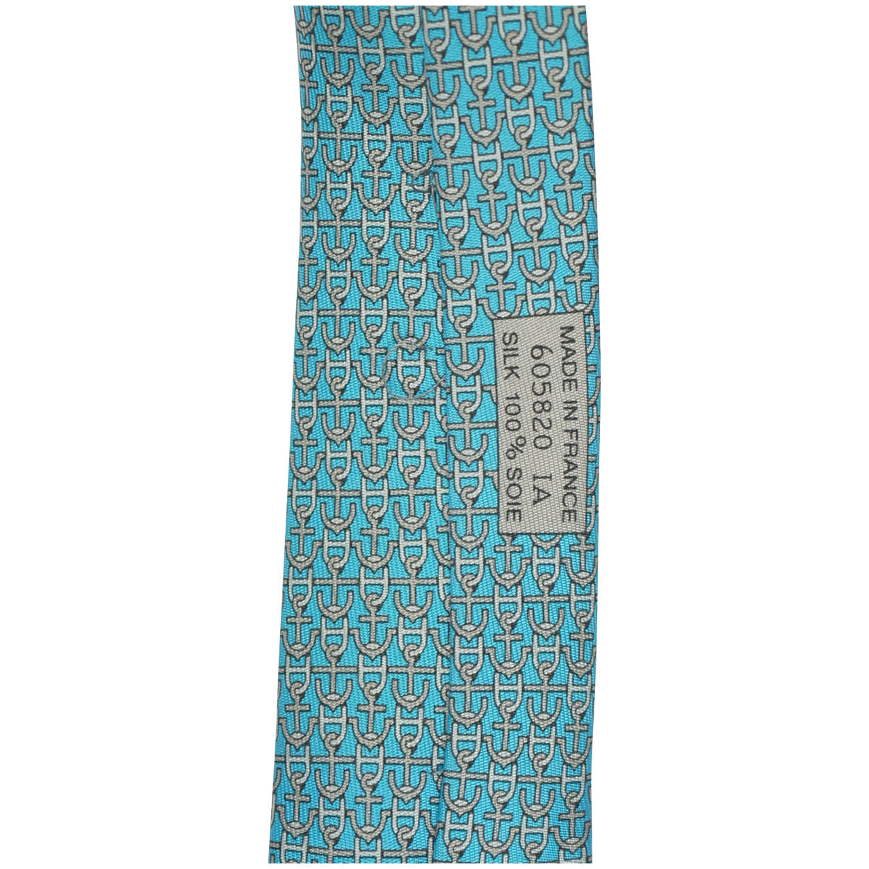 Vintage Hermes Tie Silk Twill 605820 IA Mens Necktie 61” - Poppy's Vintage Clothing