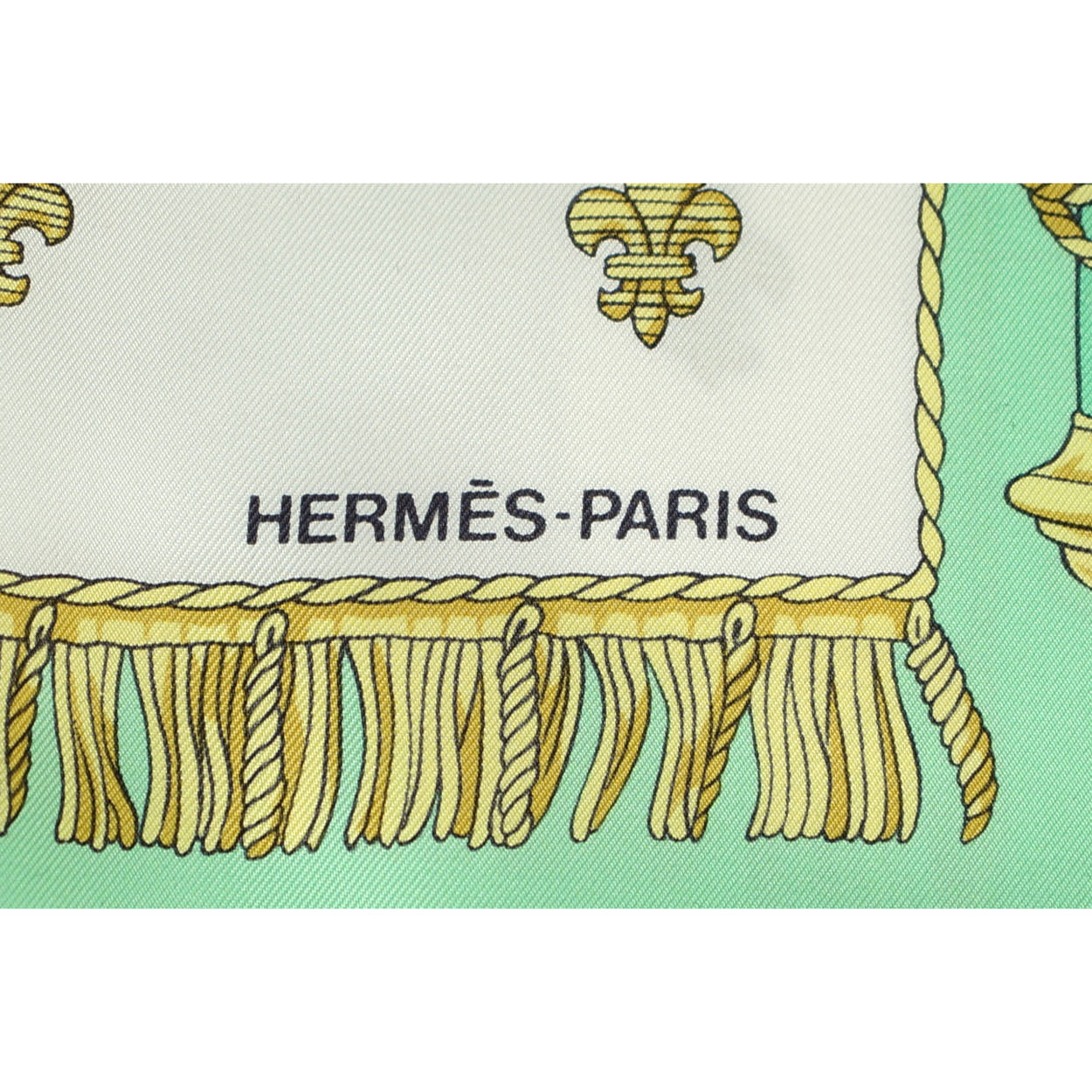 Vintage Hermes La Reale Silk Scarf Hugo Grygkar Vue Du Carosse de la Galere 35” - Poppy's Vintage Clothing