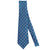 Vintage Hermes Wall Street Tie Bulls and Bears 5456 FA Blue Necktie