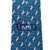 Vintage Hermes Wall Street Tie Bulls and Bears 5456 FA Blue Necktie