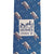 Vintage Hermes Wall Street Tie Bulls and Bears 5456 FA Blue Necktie
