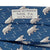 Vintage Hermes Wall Street Tie Bulls and Bears 5456 FA Blue Necktie