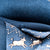 Vintage Hermes Wall Street Tie Bulls and Bears 5456 FA Blue Necktie