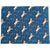 Vintage Hermes Wall Street Tie Bulls and Bears 5456 FA Blue Necktie