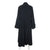 Vintage 90s Herve Leger Coat Ladies Wool Overcoat Size M - Poppy's Vintage Clothing