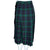 Vintage Scottish Black Watch Tartan Kilt 100% Wool Size 6