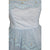 Vintage 50s Prom Dress Blue Tulle Ball Gown Size S - Poppy's Vintage Clothing
