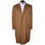 Vintage 1960s Pure Cashmere Mens Overcoat Holt Renfrew Caramel Color Coat - Large - Poppy's Vintage Clothing