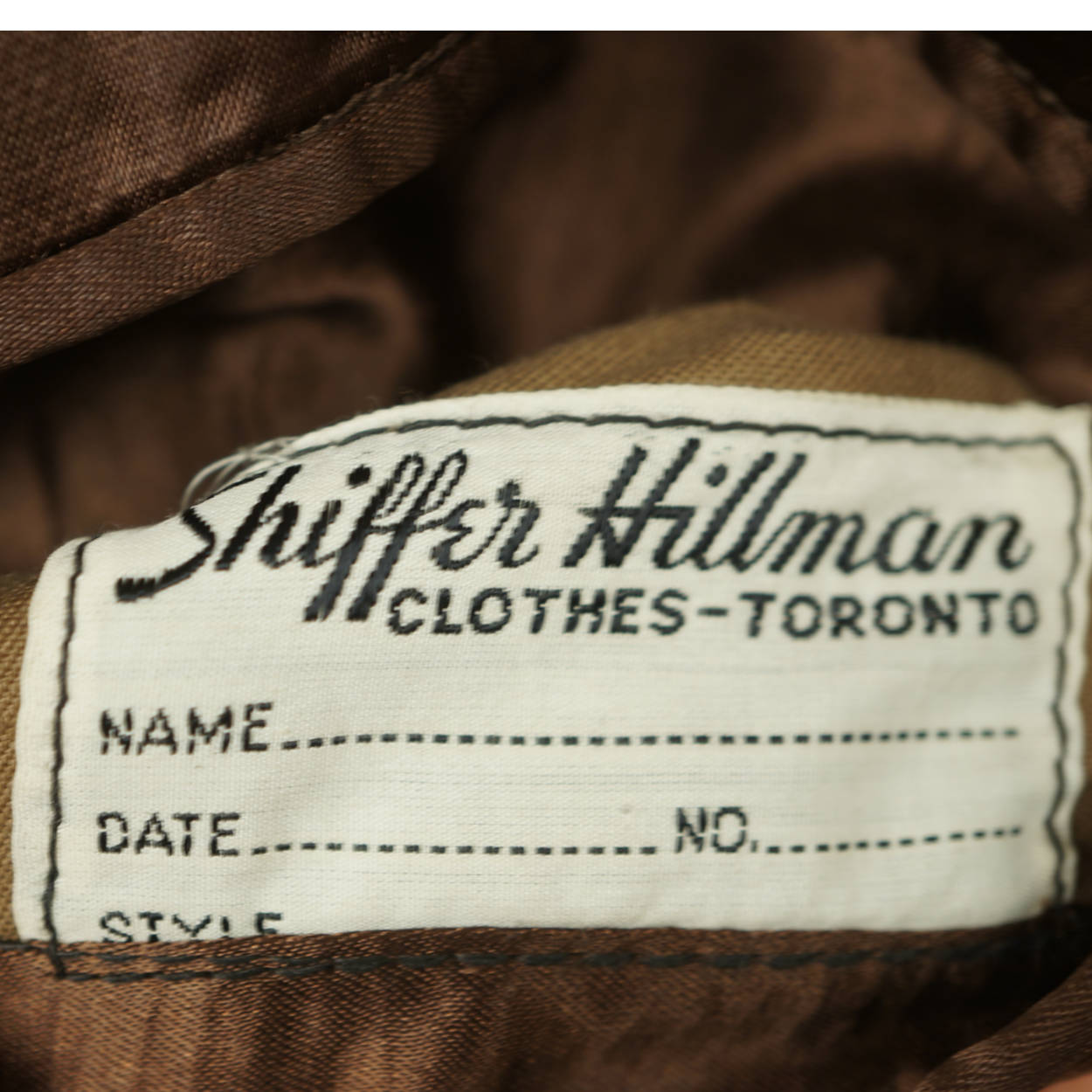 Vintage 1950s Cashmere Mens Overcoat Holt Renfrew Brown Colour Coat Large - Poppy's Vintage Clothing