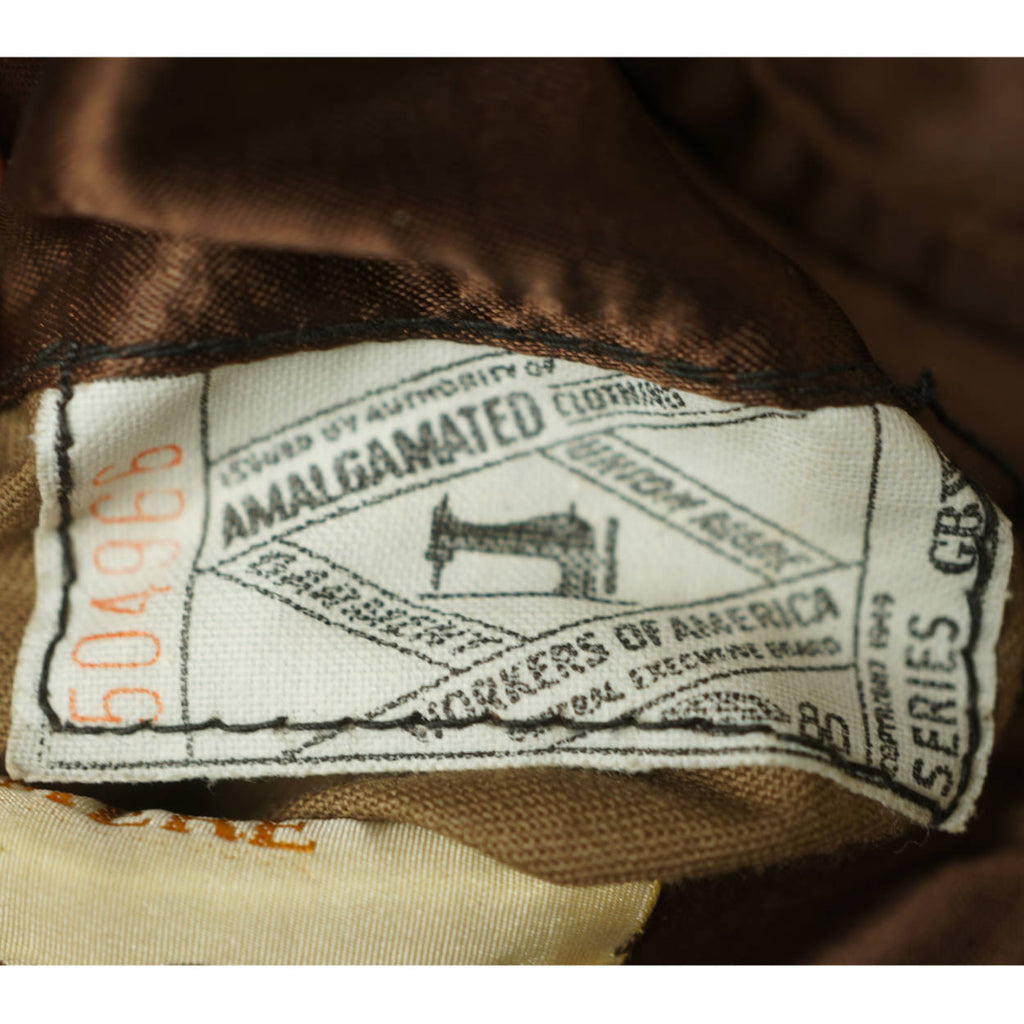 Vintage 1950s Cashmere Mens Overcoat Holt Renfrew Brown Colour Coat Large - Poppy's Vintage Clothing