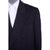 Vintage Mens English Wool & Cashmere Coat Navy Blue Overcoat Topcoat Size L 42 - Poppy's Vintage Clothing