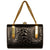 Vintage 1960s Patent Leather Box Purse Faux Alligator Handbag Holt Renfrew Italy - Poppy's Vintage Clothing