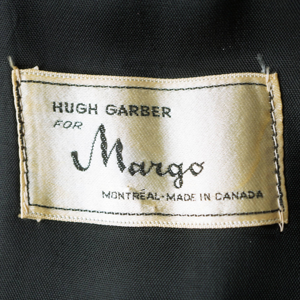 Vintage 1960s Fringed Twist Dance Dress Hugh Garber for Margo Canadian Design M - Poppy's Vintage Clothing