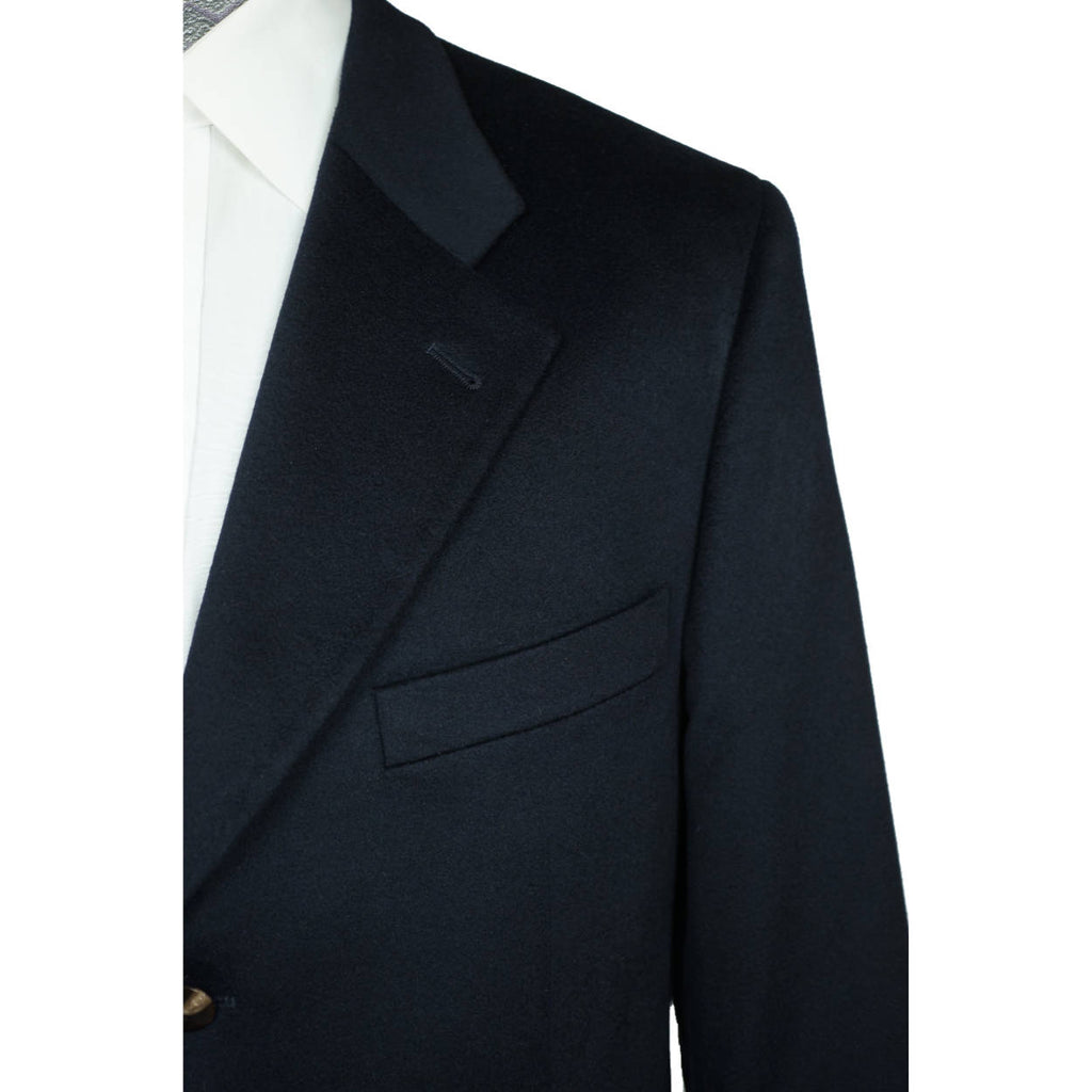 Vintage Loro Piana Pure Cashmere Jacket by Hugo Boss Sport Coat Blazer Size L - Poppy's Vintage Clothing
