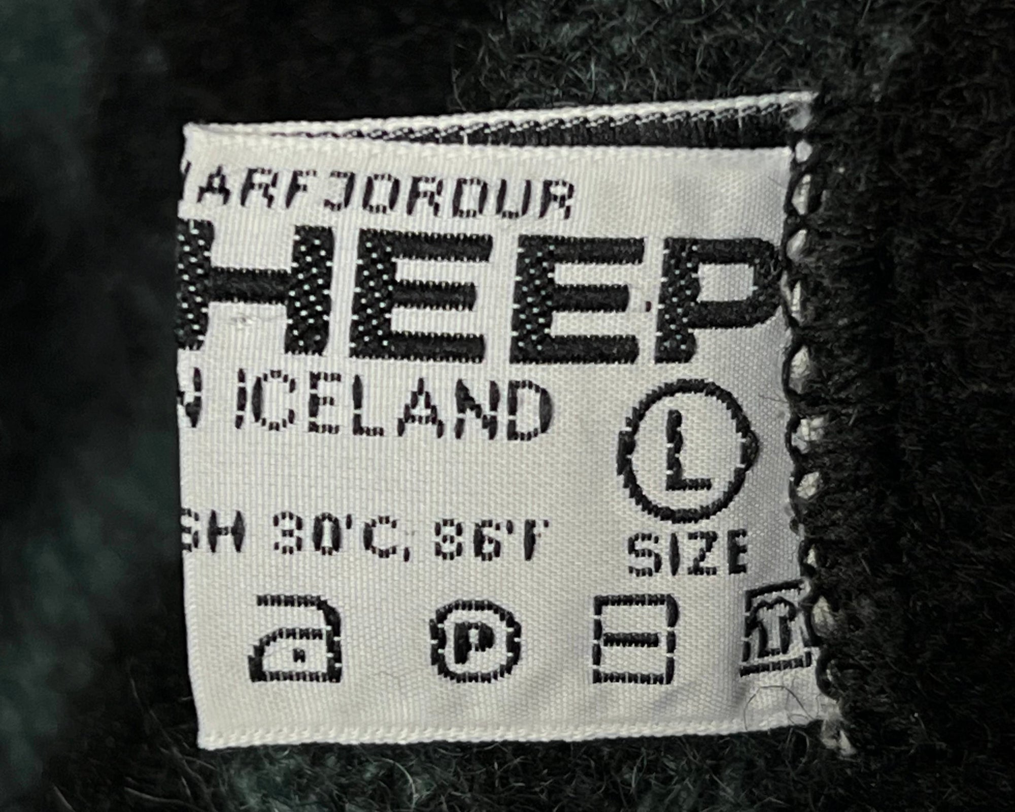 Vintage Icesheep Pullover Wool Sweater Iceland Unisex M L