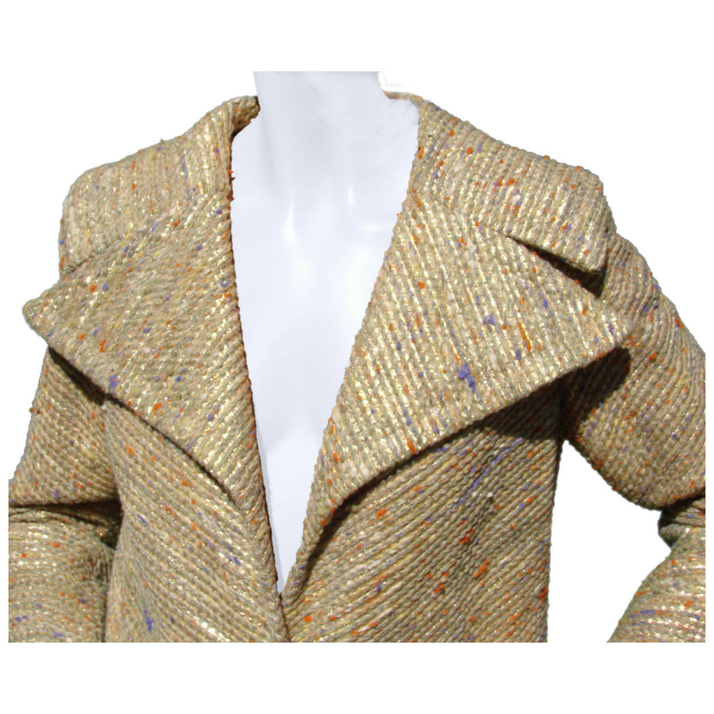 Vintage 60s Beverly Hills Coat Designer Ilus Geiger Ladies S - Poppy's Vintage Clothing