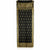 Vintage Indian Black Silk Shawl Woven With Gold Formal Sari Scarf Mundai - Poppy's Vintage Clothing
