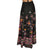 Vintage 1960s Indian Cotton Wraparound Skirt Mirrored Embroidery Hippie Festival - Poppy's Vintage Clothing