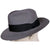 Vintage Indiana Jones Official Lucasfilm Fedora Hat by Stetson Grey Extra Large - Poppy's Vintage Clothing