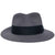 Vintage Indiana Jones Official Lucasfilm Fedora Hat by Stetson Grey Extra Large - Poppy's Vintage Clothing