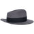 Vintage Indiana Jones Official Lucasfilm Fedora Hat by Stetson Grey Extra Large - Poppy's Vintage Clothing