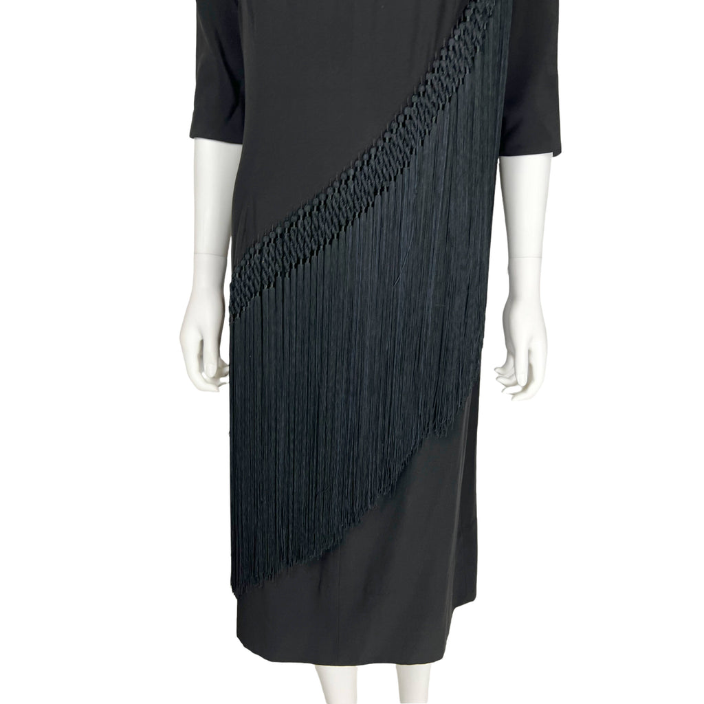 Vintage Irene Dress Hollywood Movie Star Designer Size L XL