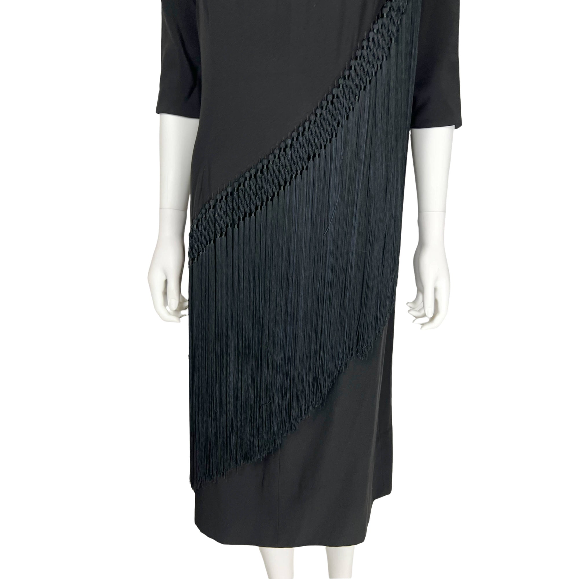 Vintage Irene Dress Hollywood Movie Star Designer Size L XL