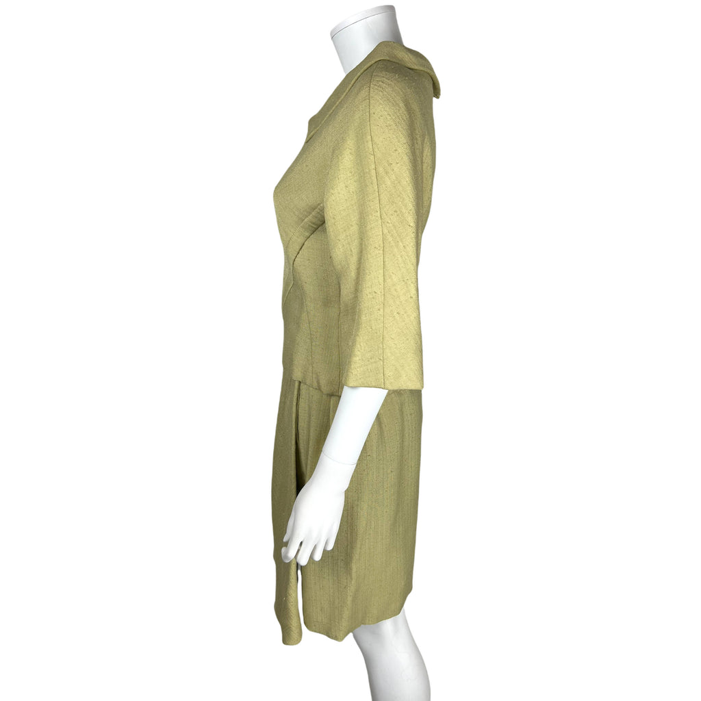 Vintage 1960s Irene Galitzine Skirt Suit Italian Couture M L