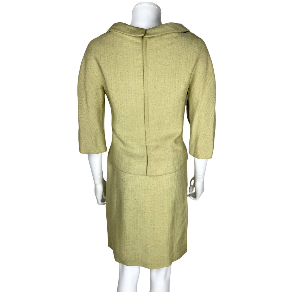 Vintage 1960s Irene Galitzine Skirt Suit Italian Couture M L