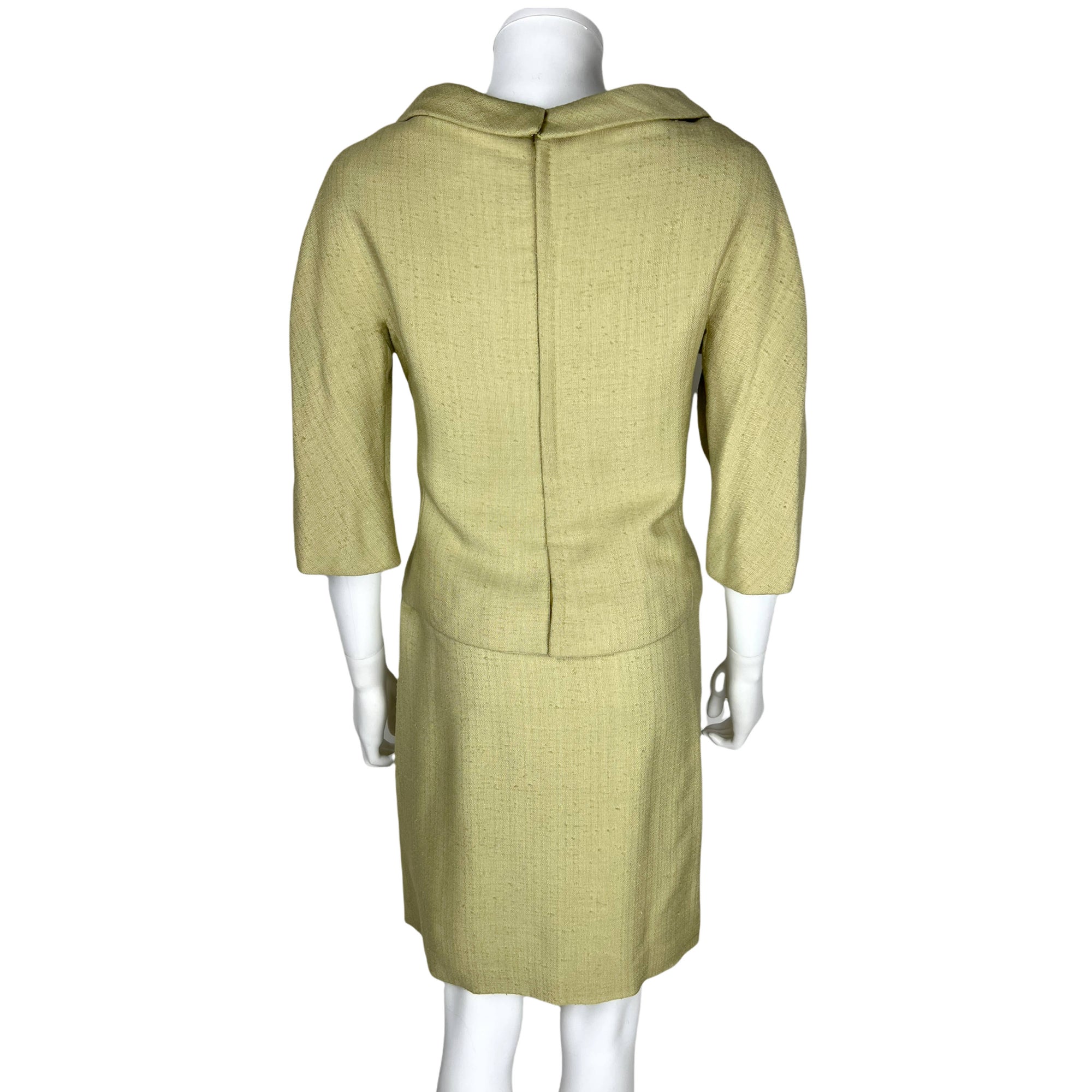 Vintage 1960s Irene Galitzine Skirt Suit Italian Couture M L