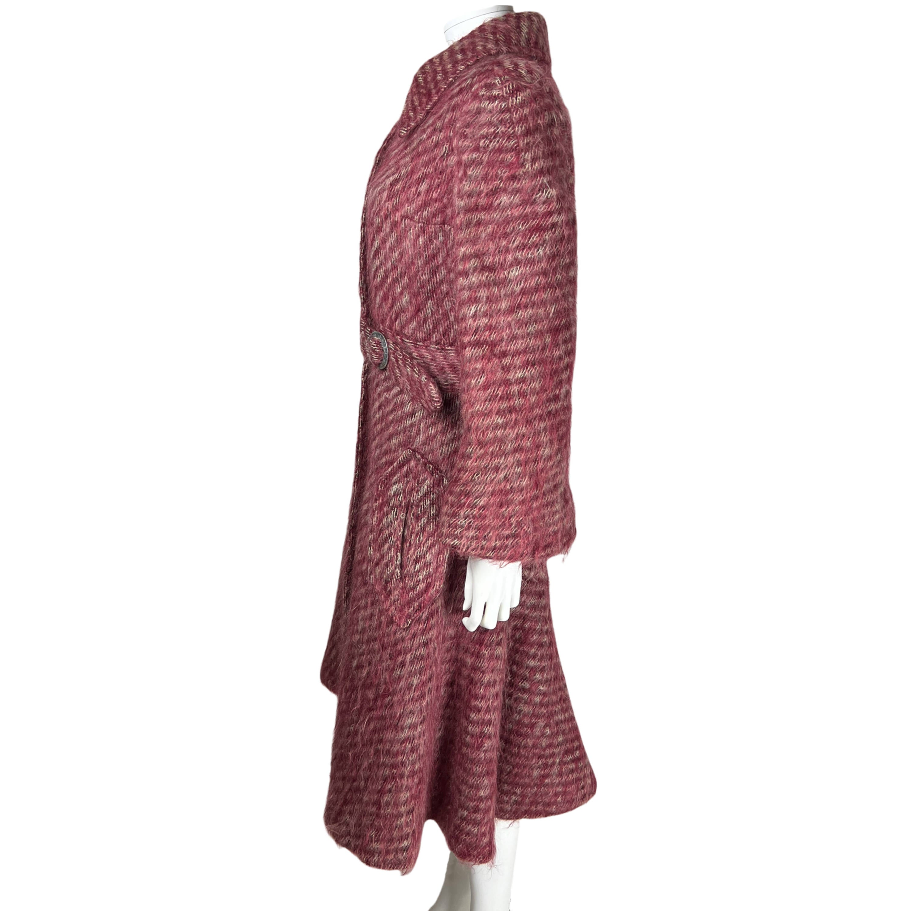 70s Mohair Coat England製 70s Mohair Coat England製