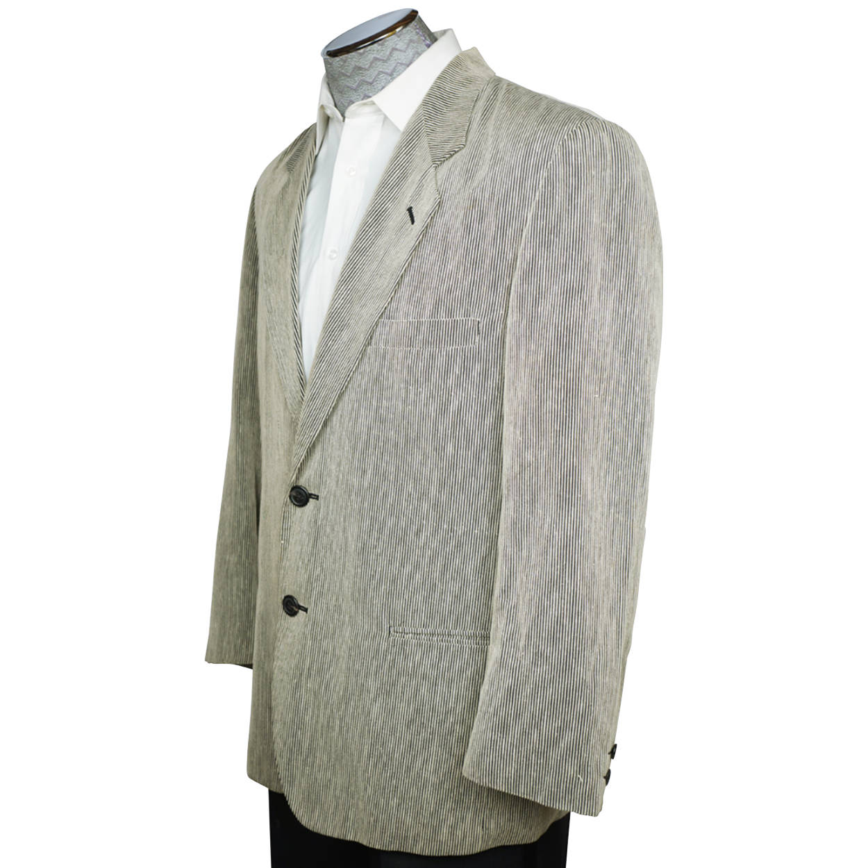 Vintage 1990s Issey Miyake Mens Blazer Jacket Sport Coat Size S M Made in Japan - Poppy's Vintage Clothing