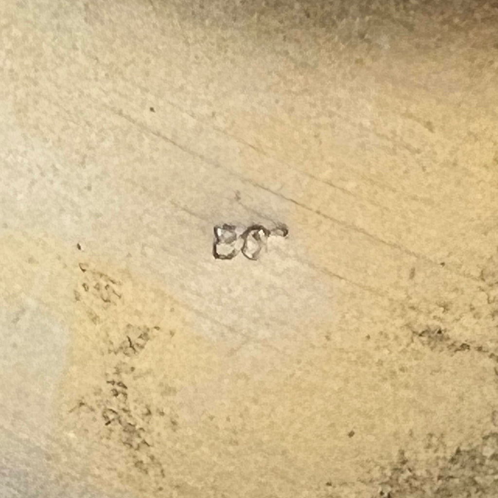 Vintage Enamel Compact Italian 800 Silver Courting Couple